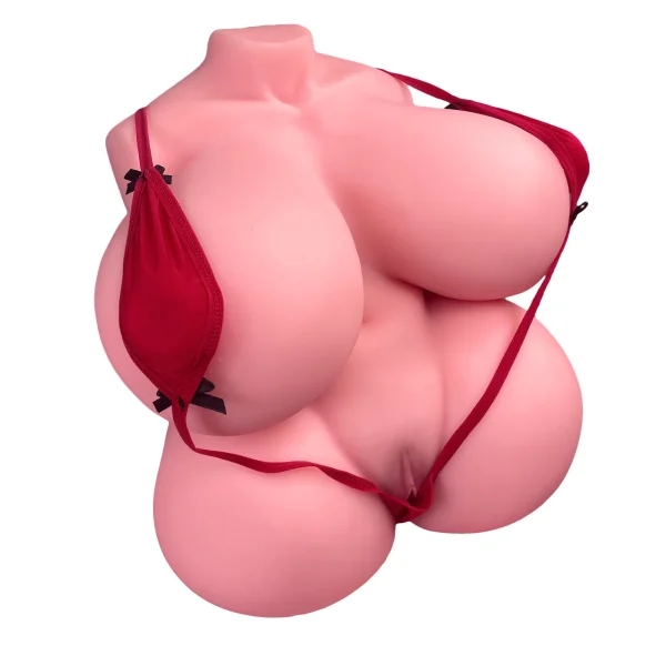 Lucy: Realistic SSBBW Sex Doll Torso with Huge Soft Breasts and Mature Curvy Design