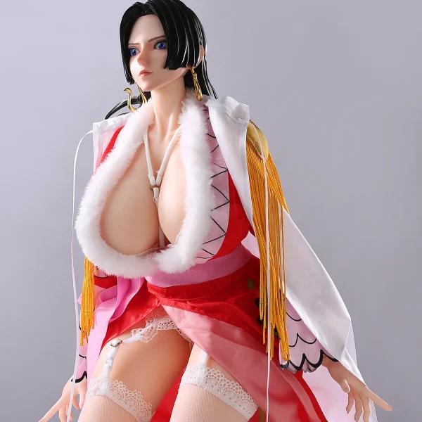 65cm Boa Hancock: One Piece Inspired Curvy Silicone Anime Sex Doll with Built in Skeleton Compact 3kg Realistic Adult Figure